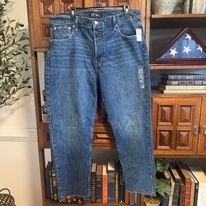 GAP high rise cheeky straight fit Denim Jeans